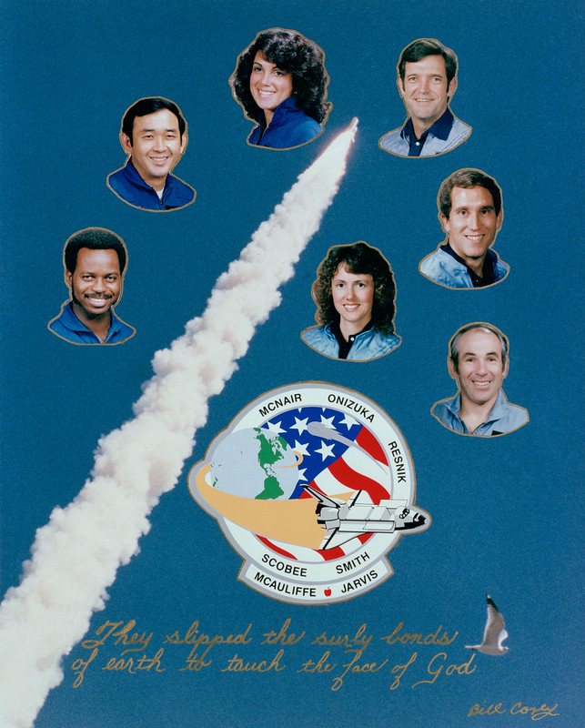  Challenger Crew Members-S 51L 02