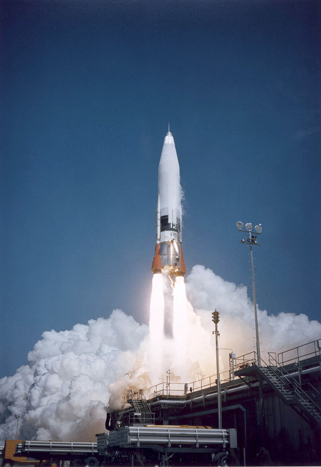 Atlas A Launch, Photo Courtesy U.S. Air Force