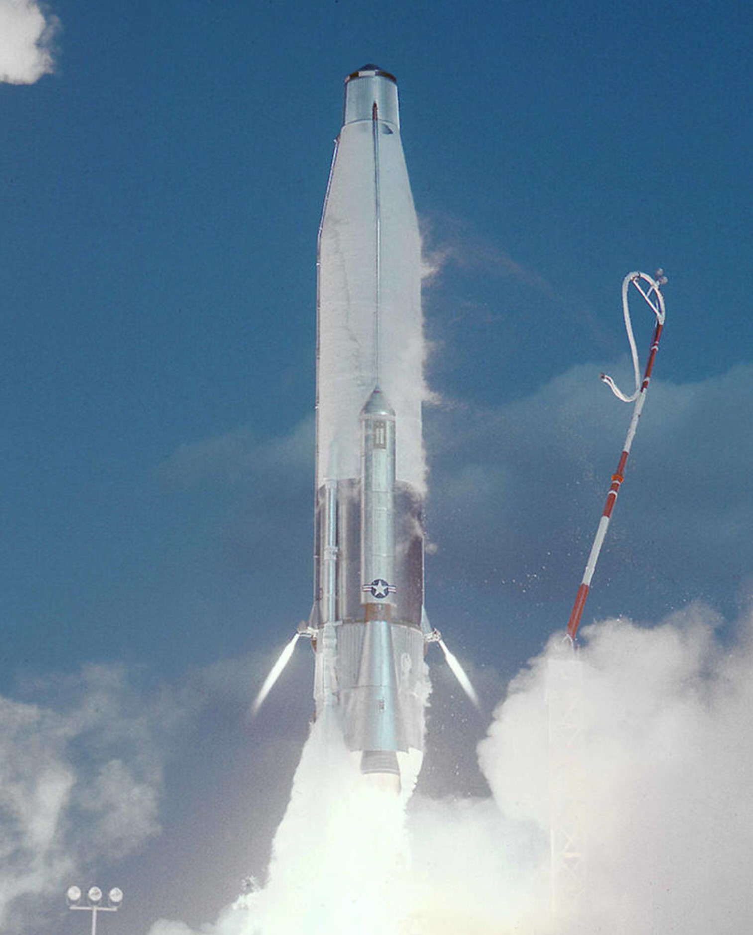 Atlas D Launch, Photo Courtesy U.S. Air Force