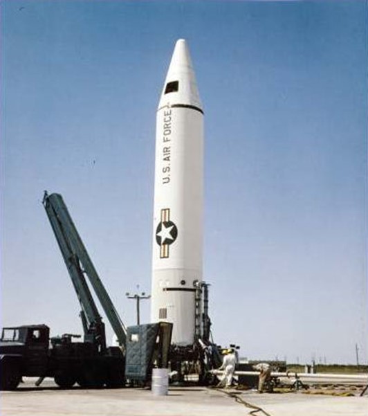 Jupiter On Launch Pad, Photo Courtesy U.S Air Force