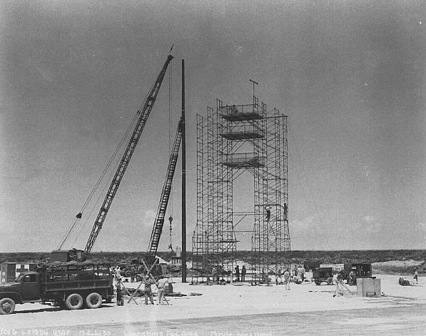 Bumper Construction At Cape Canaveral