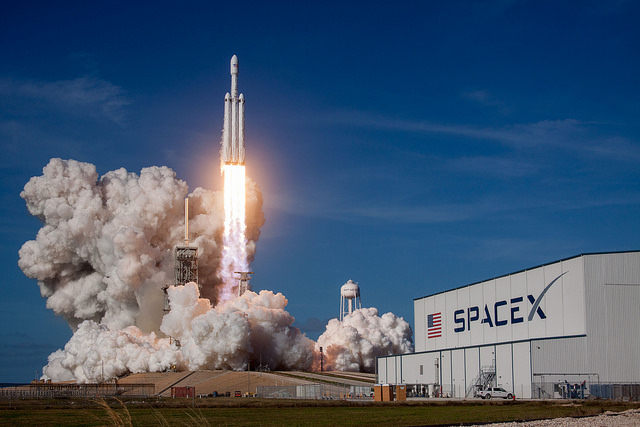 Falcon Heavy Launch, Photo Courtesy SpaceX