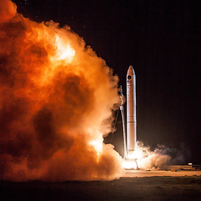 Minotaur IV Launch, Photo Courtesy Orbital ATK
