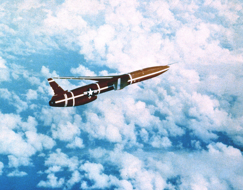Snark Missile In Flight, Photo Courtesy U.S. Air Force