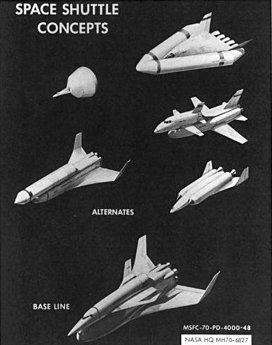 Space Shuttle Concepts, Photo Courtesy NASA