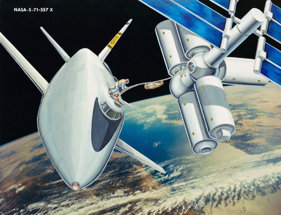 Space Shuttle Artist Conception, Photo Courtesy NASA