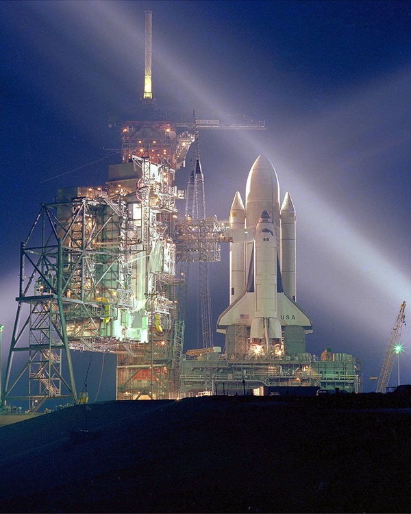 Space Shuttle Columbia, Photo Courtesy NASA