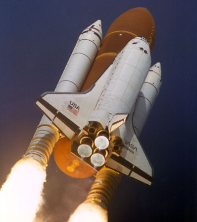 Space Shuttle Atlantis, Photo Courtesy NASA