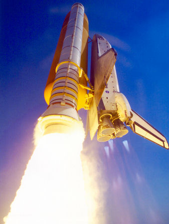 Space Shuttle Endeavour, Photo Courtesy NASA