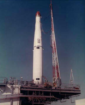 Thor-Able Star On Launch Pad, Photo Courtesy U.S. Air Force