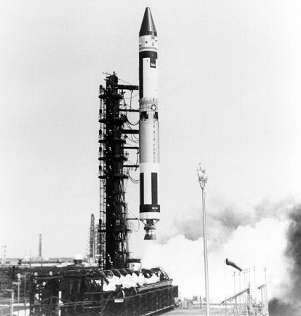 Titan III-A Launch, Photo Courtesy U.S. Air Force