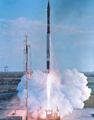 Vanguard Launch, Photo Courtesy U.S. Navy