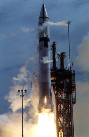 Atlas-Centaur 1962 Launch, Photo Courtesy NASA