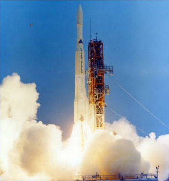 Delta L Launch, Photo Courtesy NASA