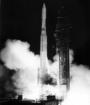 Delta M Launch, Photo Courtesy NASA
