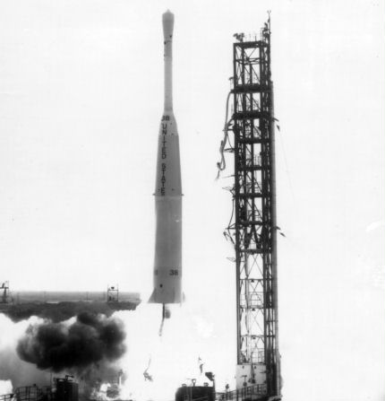 Delta C Launch, Photo Courtesy NASA