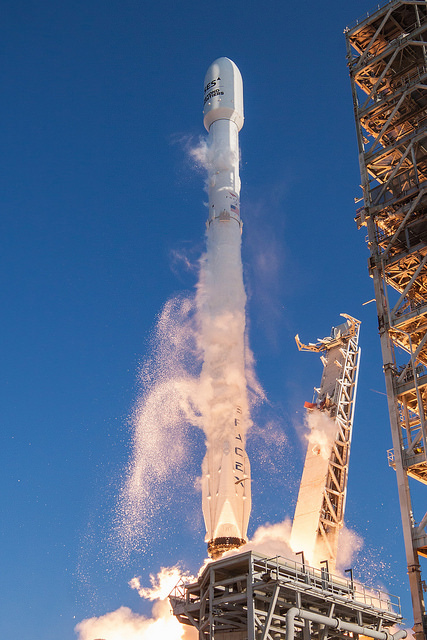 Falcon 9 Full Thrust (Block 5) Launch, Photo Courtesy SpaceX