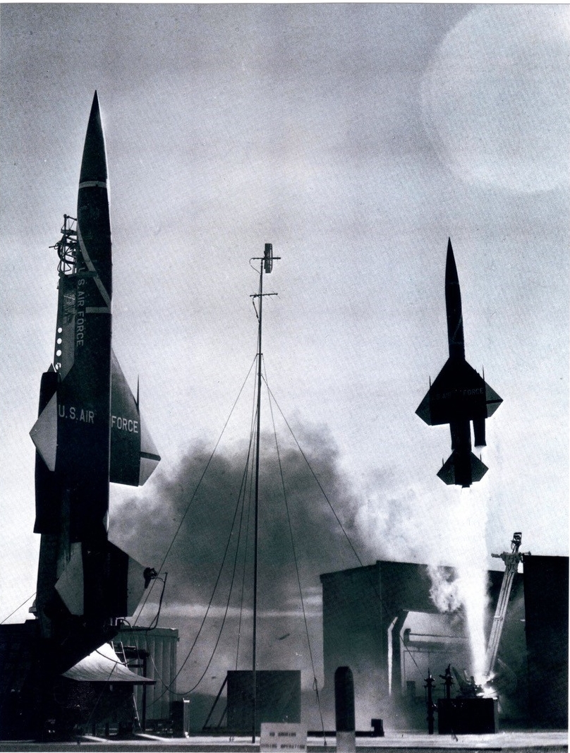 Bomarc Missile From Launch Pad 4A Circa 1958