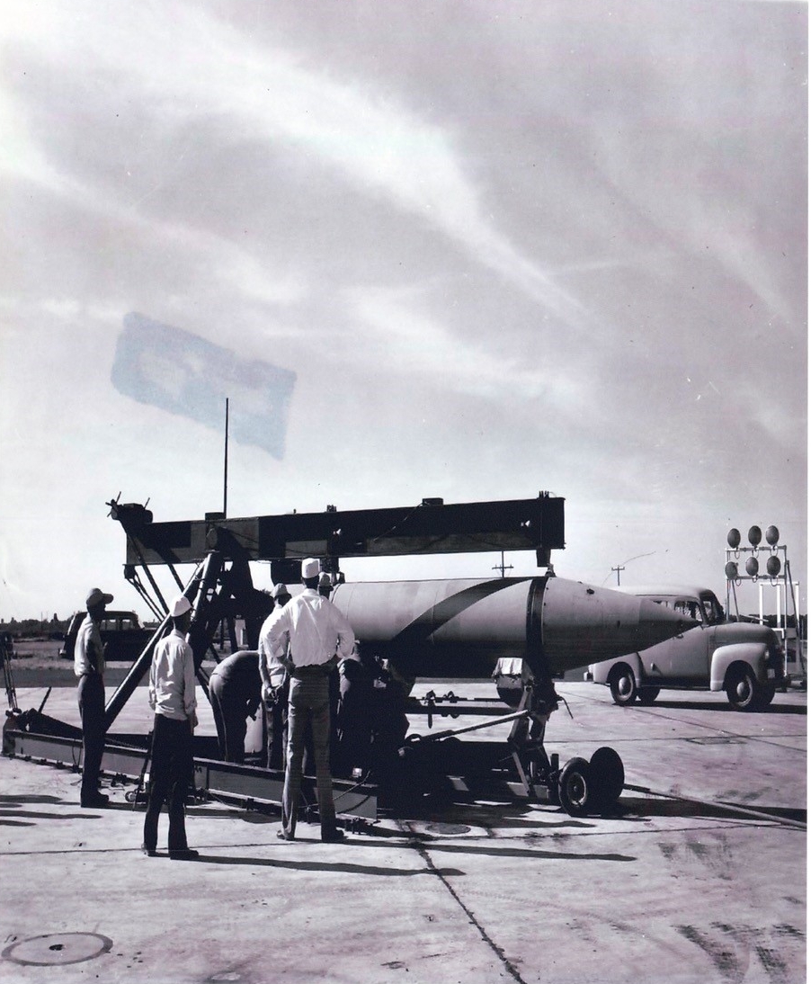 RV-A-10 On Launch Pad 4 Circa 1953