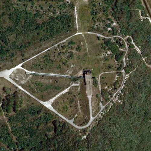 Aerial View Of Launch Complex 15 Circa 2018
