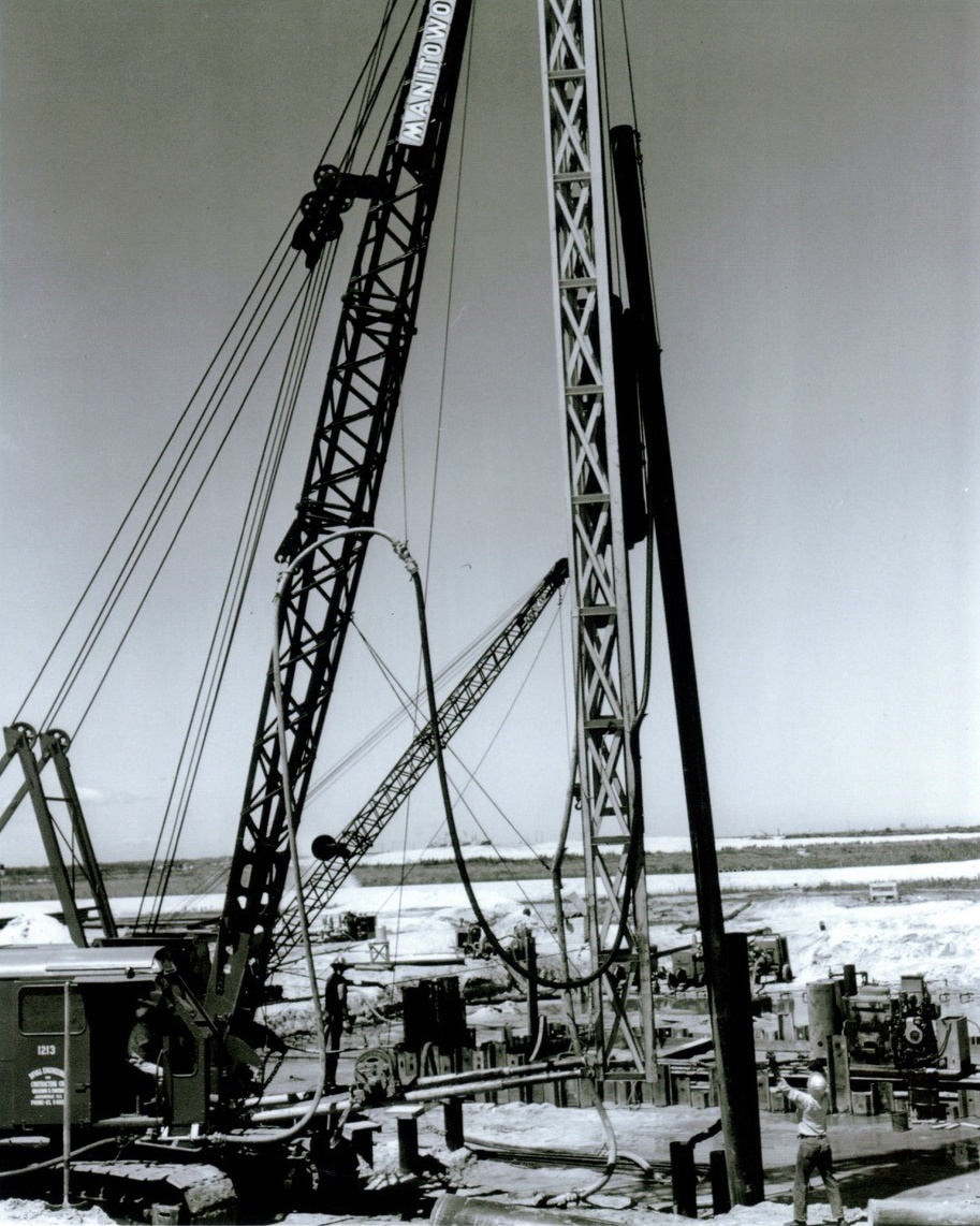 Launch Pad 15 Construction Circa 1957