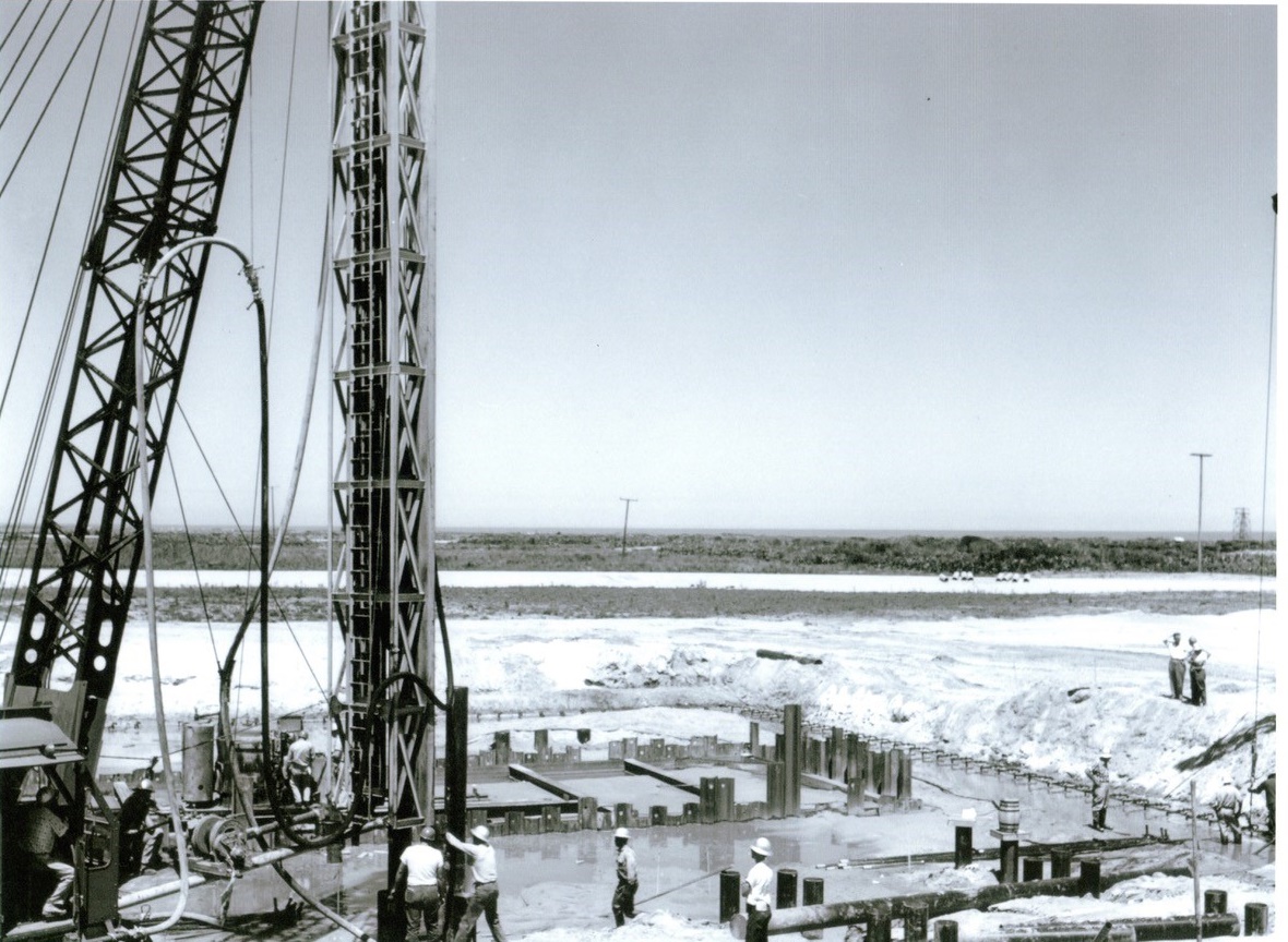 Launch Pad 16 Construction Circa 1957