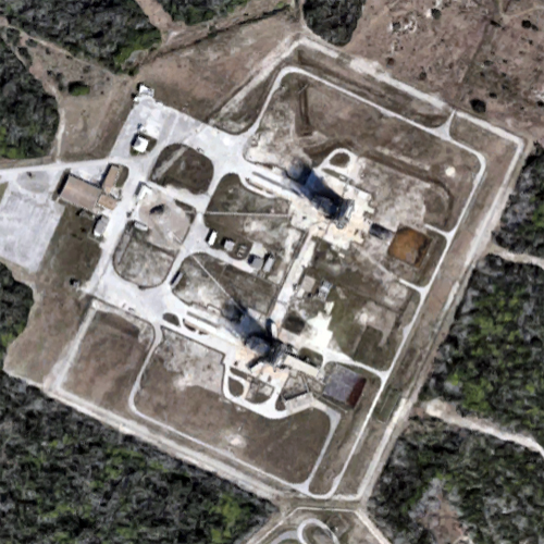 Aerial View Of Launch Complex 17 Circa 2018