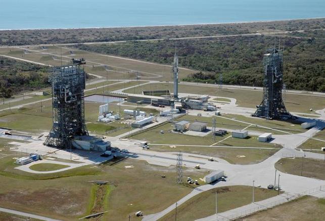Aerial View Of Launch Complex 17 Circa 1990