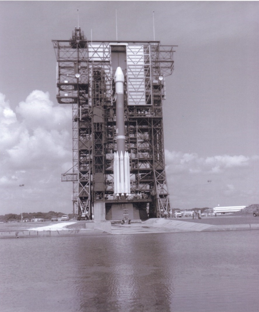 Delta II On Launch Pad 17B Circa 1991