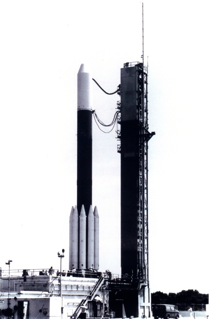 Delta On Launch Pad 17A Circa 1980