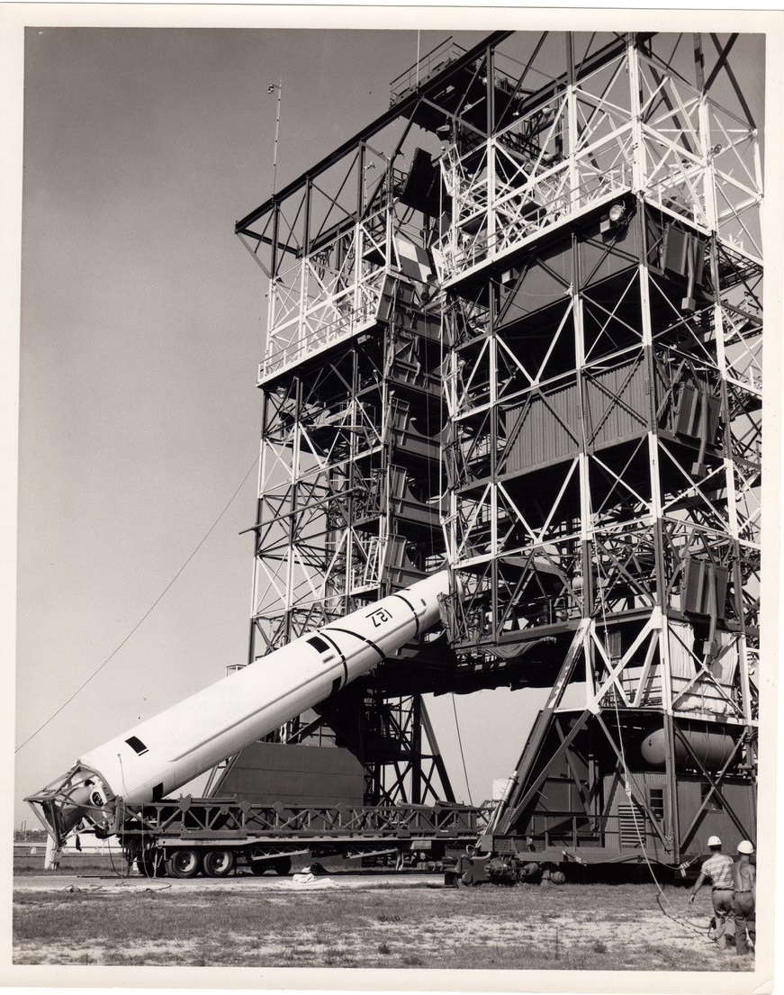 Thor-Able On Launch Pad 17A Circa 1958