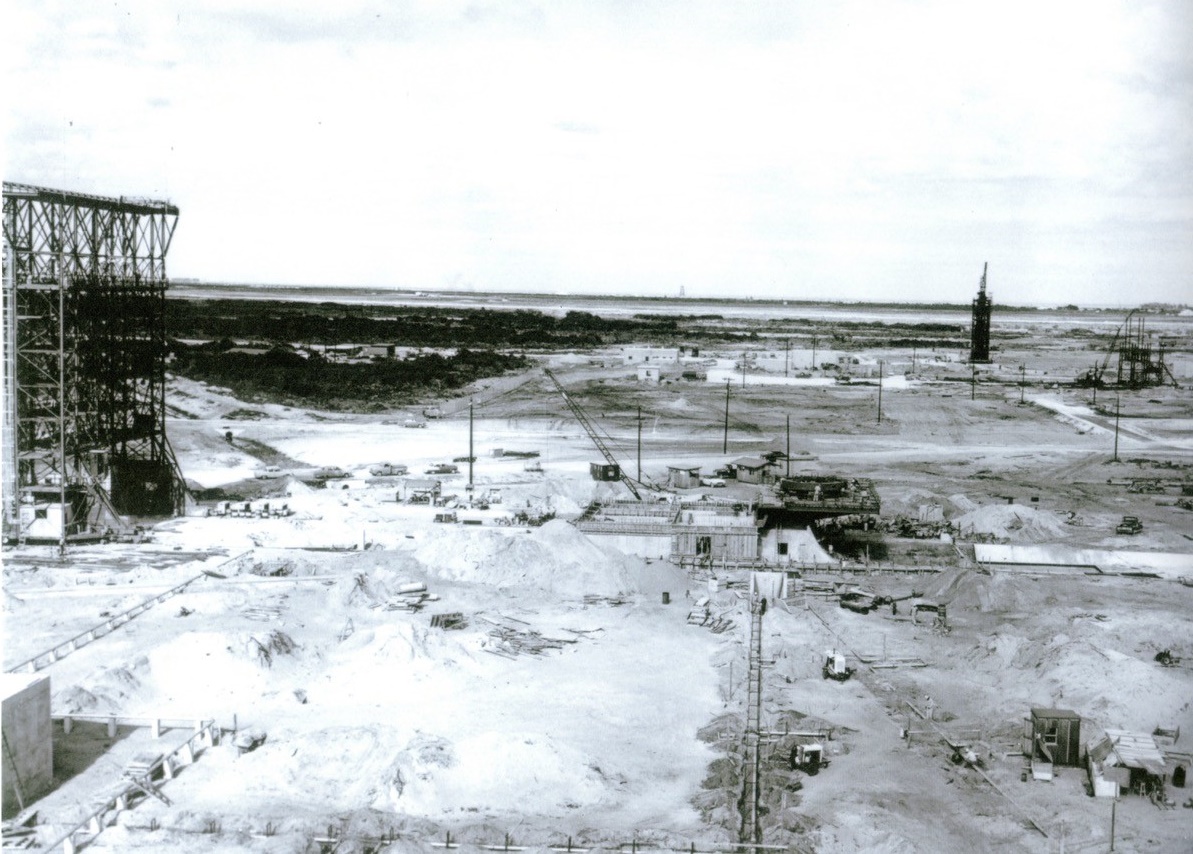Launch Complex 17 Construction Circa 1956