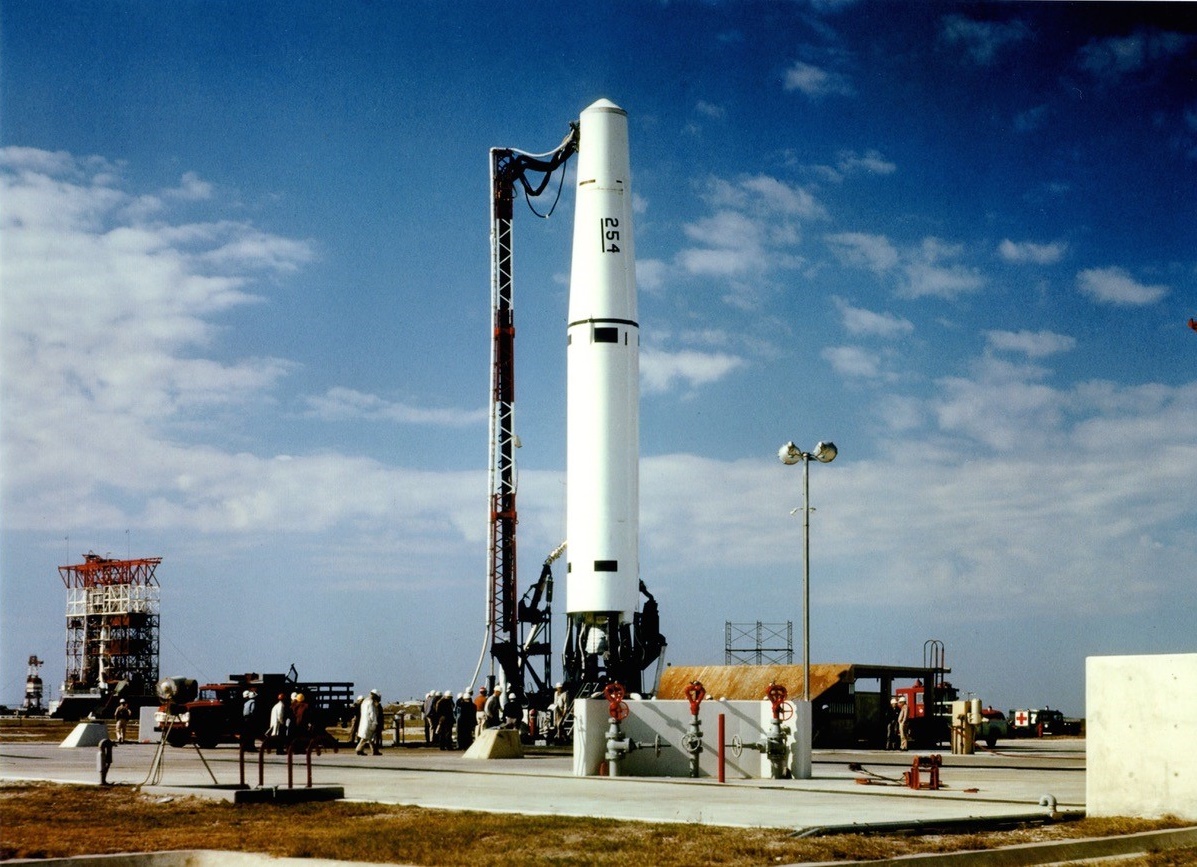 Thor On Launch Pad 18B Circa 1959
