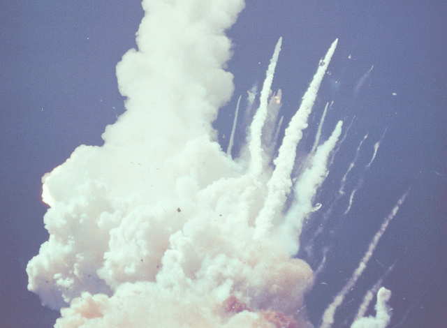 Challenger Launch and Explosion