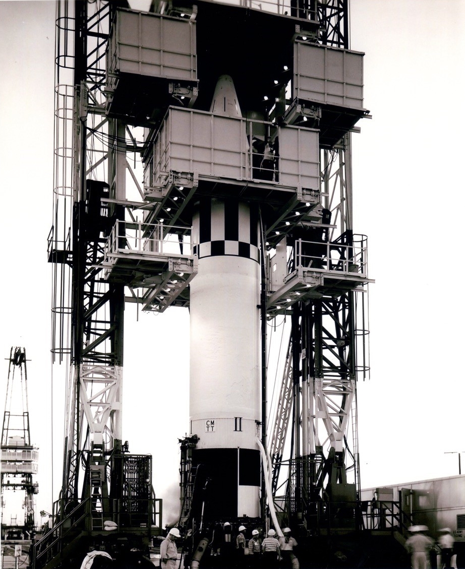 Jupiter Missile On Launch Pad 6 Circa 1959