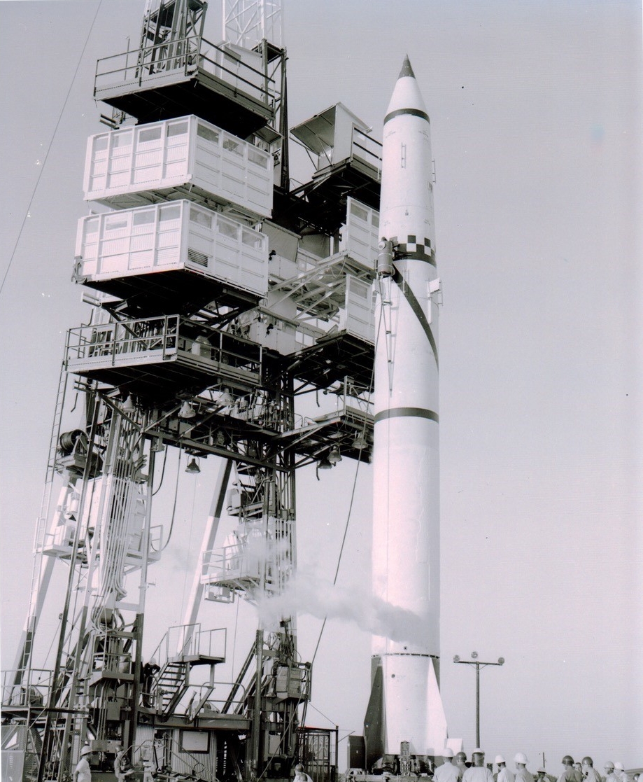 Redstone Missile On Launch Pad 5 Circa 1958