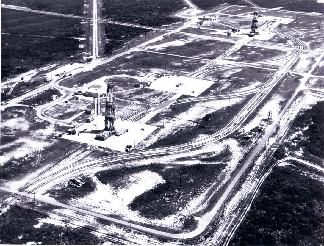 Launch Complexes 5/6 And 26 Circa 1958