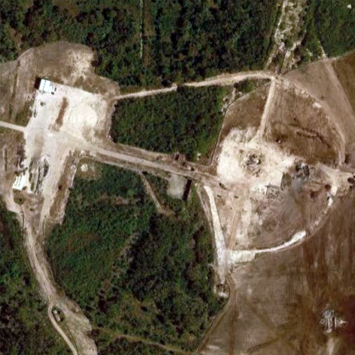 Aerial View Of Launch Complex 11 Circa 2018