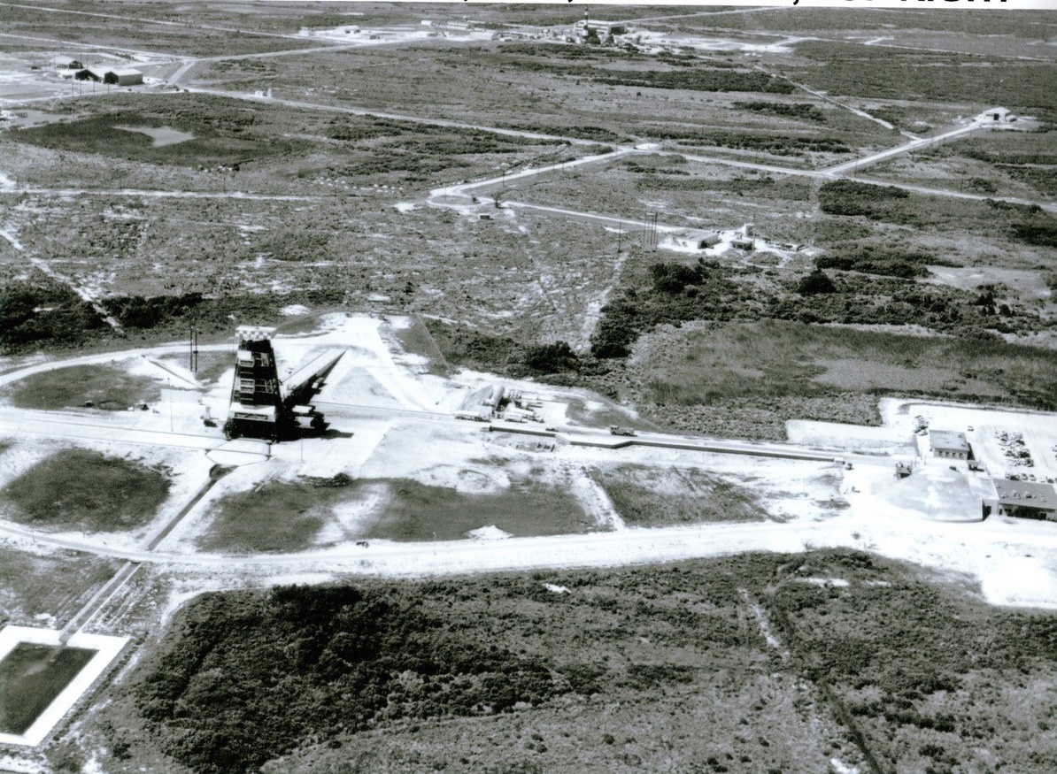 Aerial View Of Launch Complex 11 Circa 1959