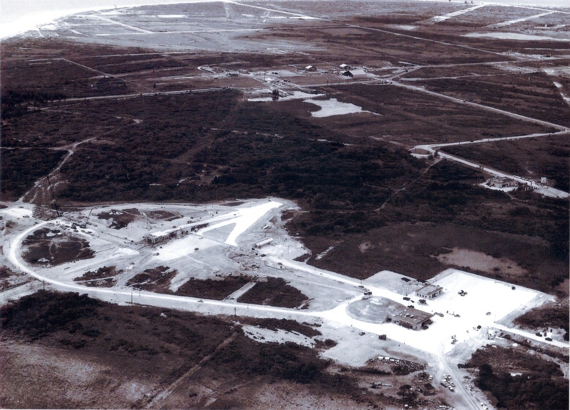 Aerial View Of Launch Complex 11 Circa 1957