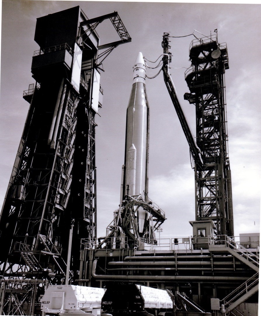 Atlas-Antares On Launch Pad 12 Circa 1964