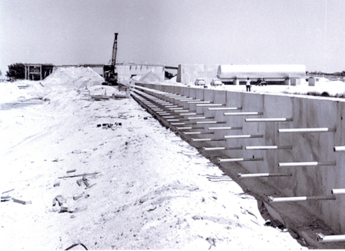 Launch Complex 12 Cableway Construction Circa 1957