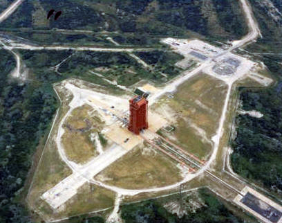 Aerial View Of Launch Complex 13 Circa 1966