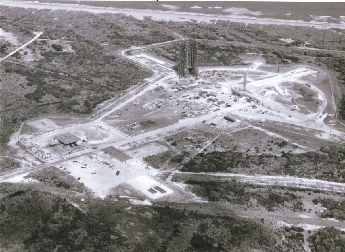 Aerial View Of Launch Complex 13 Circa 1963