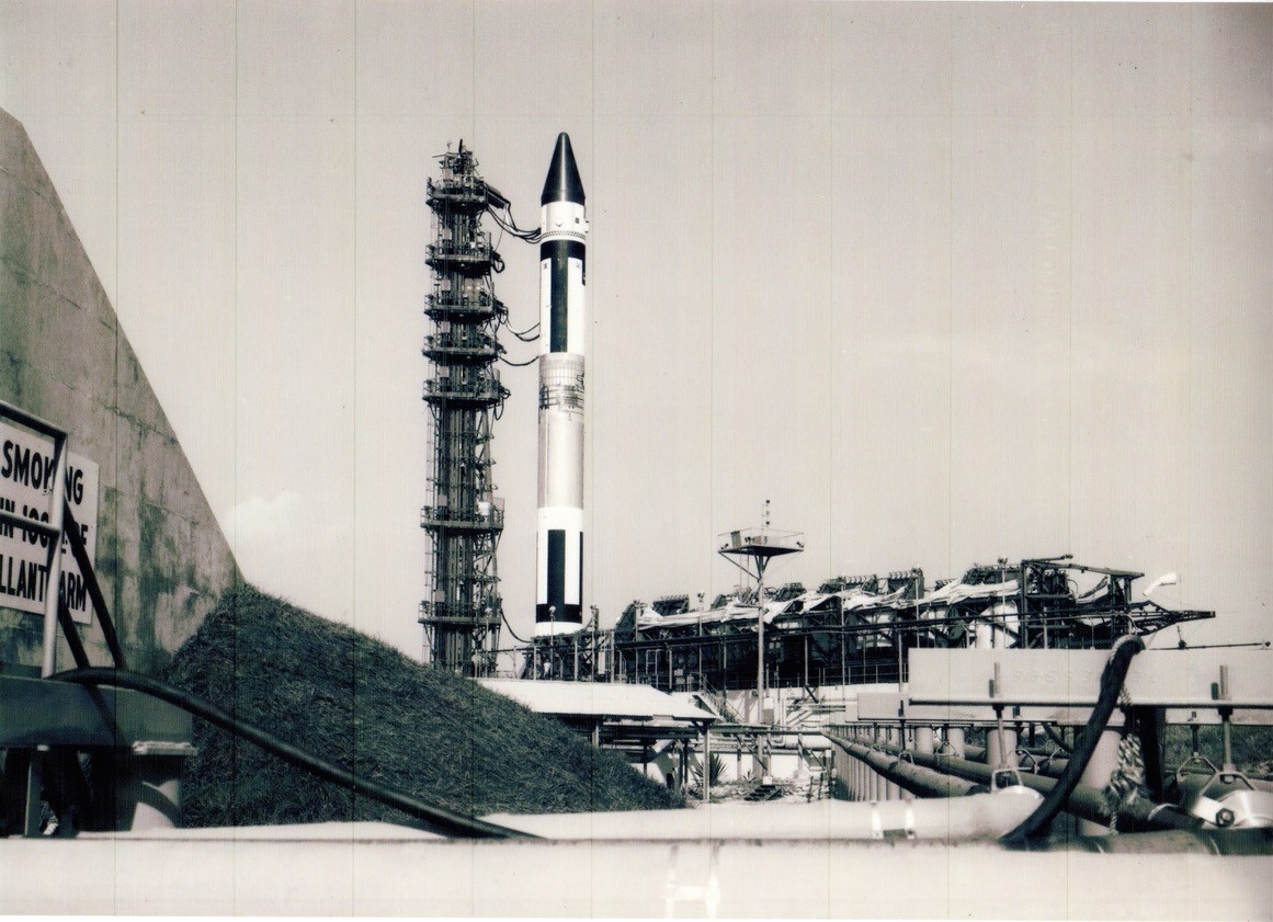 Titan III-A On Launch Pad 20 Circa 1964