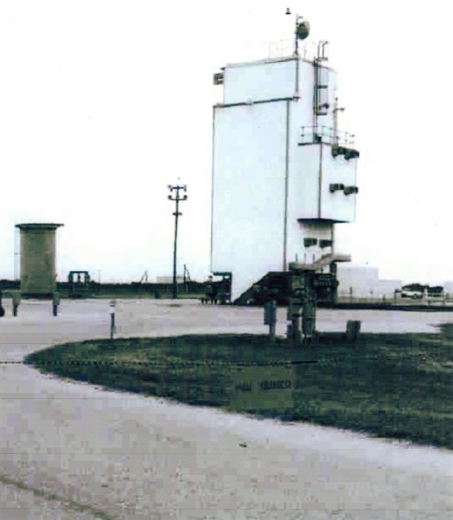 Launch Pad 25A Mobile Tower Circa 1963
