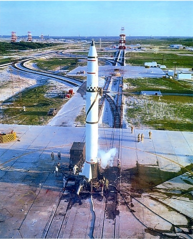 Redstone On Launch Pad 26A Circa 1959